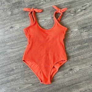 Orange one piece